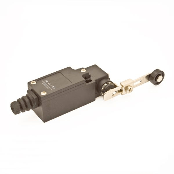 Rollenhebelschalter für Schlupftür Toranlage
Schlupftürschalter für Sektionaltor
Sicherheitsschalter für integrierte Personentür
Rollenhebelschalter Industrietor Sicherheit