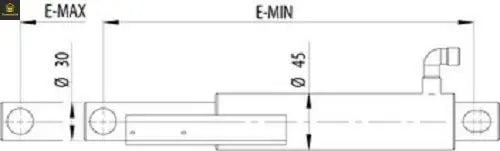 Hafa Hydraulikzylinder Ventil für Verladebrücke