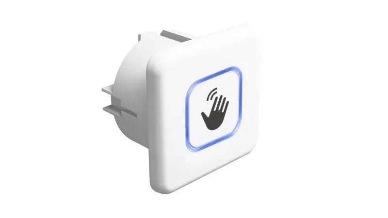 Radar-Taster Unterputz weiß für Tür- und Torsteuerung