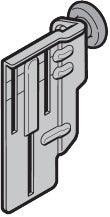 Rollenhalter RH032, rechts, verzinkt