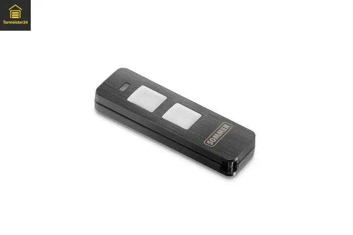 SOMMER Pearl Twin Handsender – 2-Befehl, 868 MHz, große Tasten, 50–140 m Tormeister24 Handsender