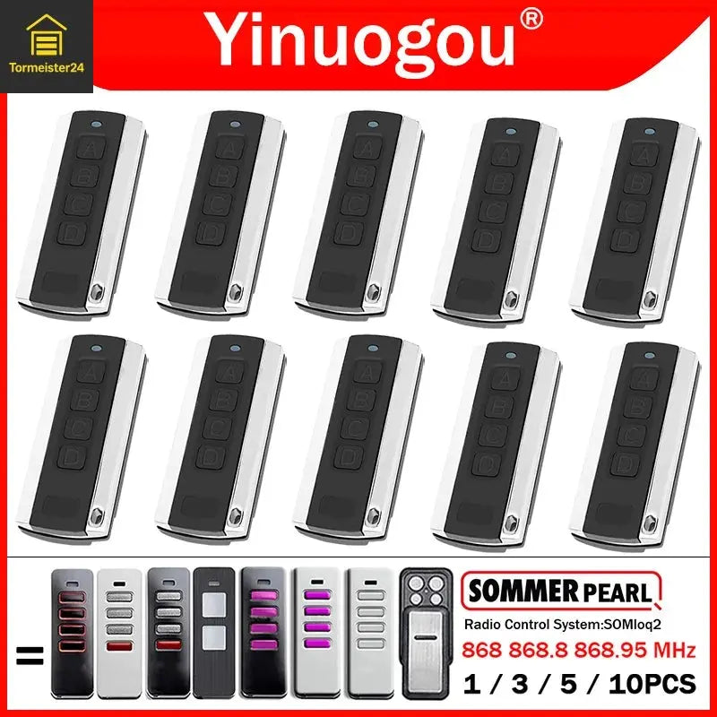 SOMMER Pearl Fernbedienung YNG158 868 MHz
Handsender SOMMER Pearl YNG158 SOMloq2
SOMMER Handsender 4-Kanal Rollingcode
SOMMER Pearl Fernbedienung 128 Bit AES
SOMMER Funkhandsender YNG158 für Garagentor
SOMMER Pearl Handsender 868 MHz Ersatz
SOMMER Handsender YNG608 kompatibel Modelle
SOMMER Fernbedienung Pearl Twin Vibe Status
SOMMER YNG158 Handsender für SOMloq2-System
SOMMER Pearl Rollingcode Handsender 4-Tasten