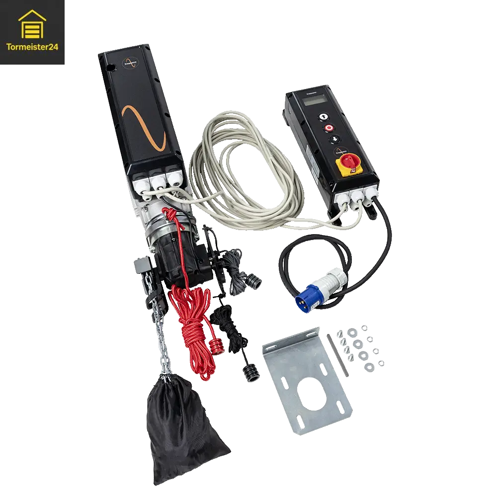 Schnelllauftorantrieb mit Motorbremse