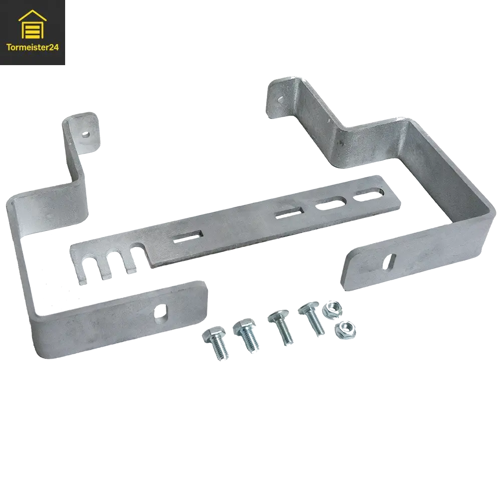 U-Halterung 6 mm Stahl Hydraulikaggregat