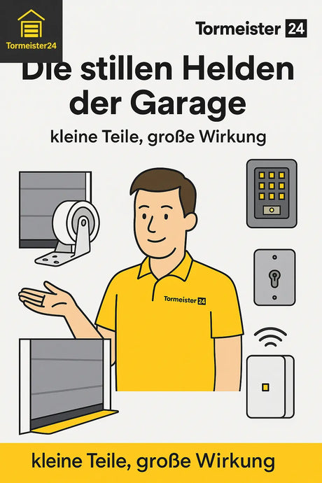 Tormeister 24 Fachberater erklärt Garagentor-Zubehör