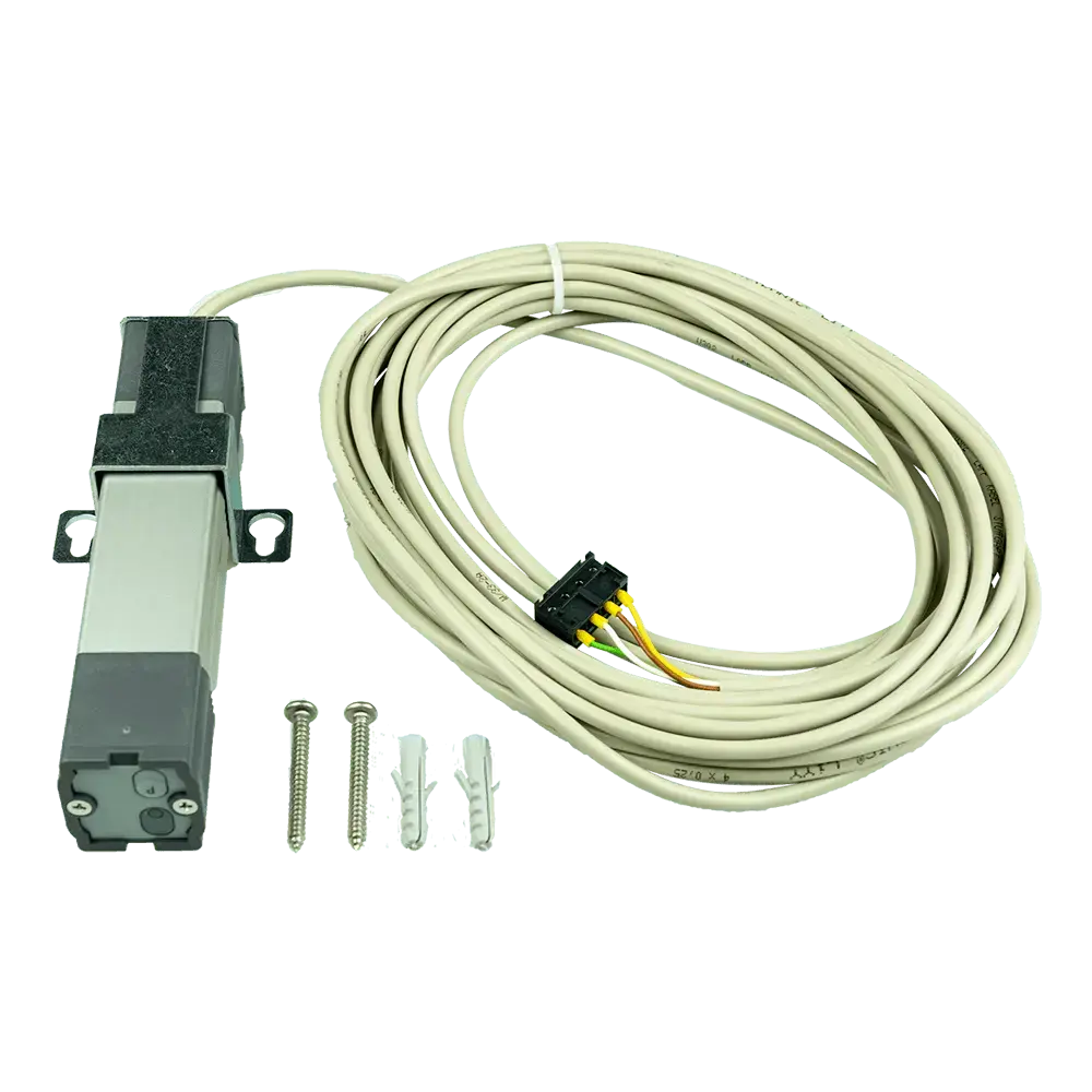 Hörmann HEI 3 BiSecur 3-Kanal-Funkempfänger 868 MHz mit IP65-Gehäuse und 7 m Anschlussleitung zum Nachrüsten von Hörmann Garagentor- und Einfahrtstorantrieben.