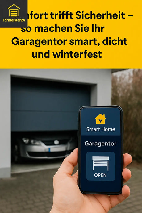 	Energieeffiziente Garage mit Abdichtung und Smart-Home-Steuerung