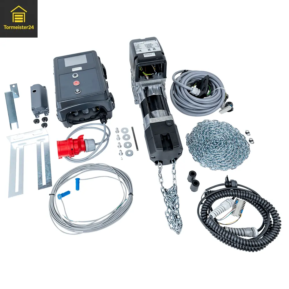 Marantec STA 1-10-24 KE Industrietor-Antriebspaket mit 400 V-AC Motor, 100 Nm Drehmoment, AWG und CS 320 Steuerung für federausgeglichene Sektionaltore bis 30 m².
