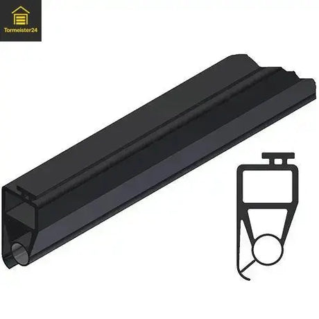 Bodengummi Optosensor 55 mm für Garagentorabdichtung