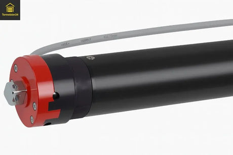 1) Kabelgebundener Rohrmotor in Achtkantwelle SW50