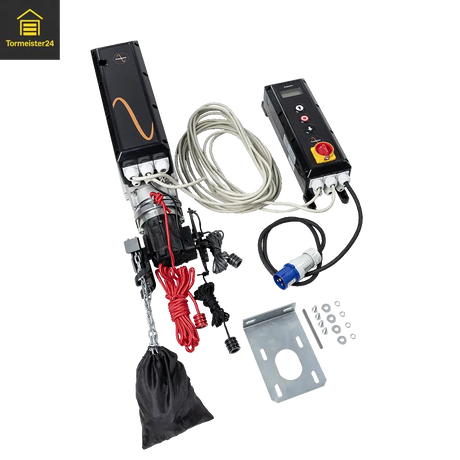 Schnelllauftorantrieb mit Steuerung und Zubehör