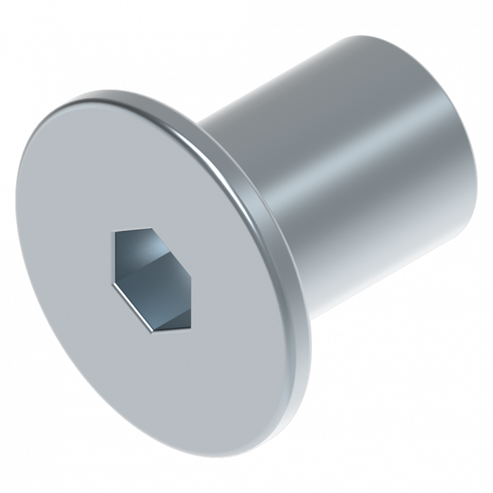 hexagon socket nut M10x18