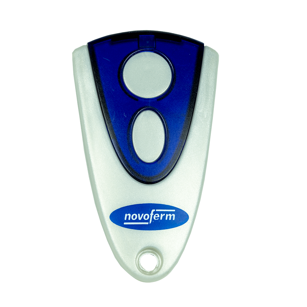 Hand transmitter Novotron 512 433 Mhz 2-channel suitable for Novoferm and Tormatic