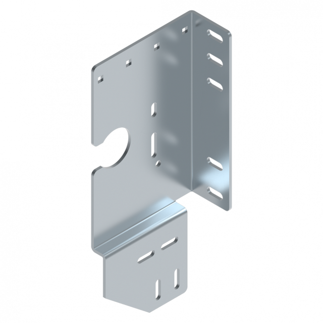 Seitenlagerkonsole offen 127 mm / Z15 Links