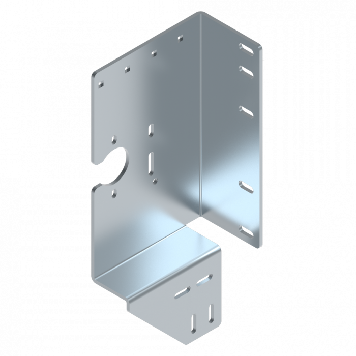 Seitenlagerkonsole offen 152 mm/Z15 Links