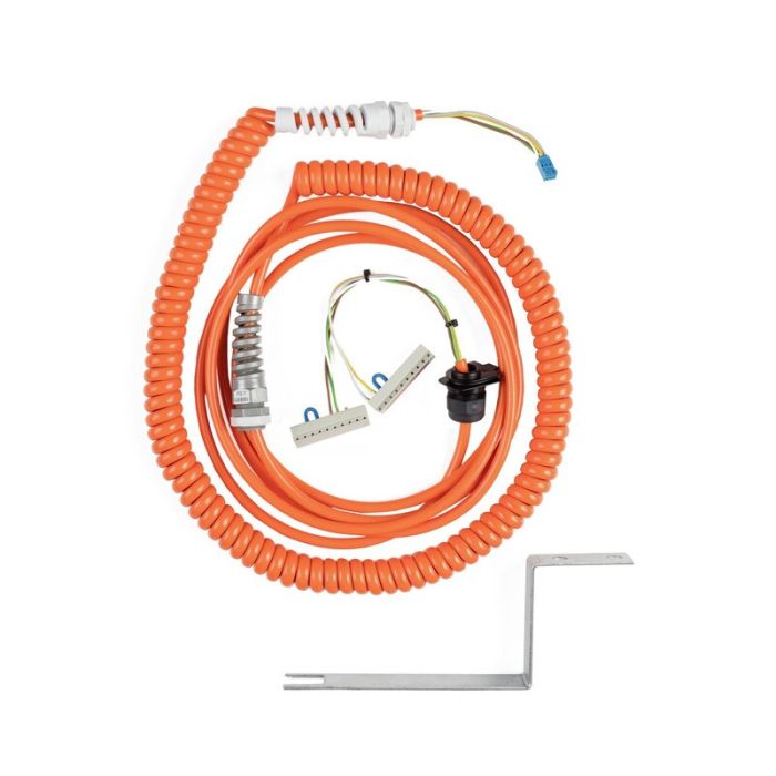 Marantec Spiralkabel 5x0,5 mm² - 1,6 m mit Stecker für Torblatt-Anschlussdosen