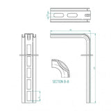 Abhängeprofil L=408 mm - Tormeister24Abhängeprofil L=408 mm