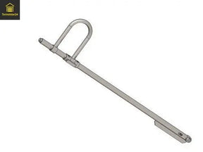 Bedienhebel rechts mit Handgriff Überladebrücke 1750 mm