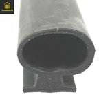 Bodengummi für Rolltore mit Innenkammer Ø20 mm