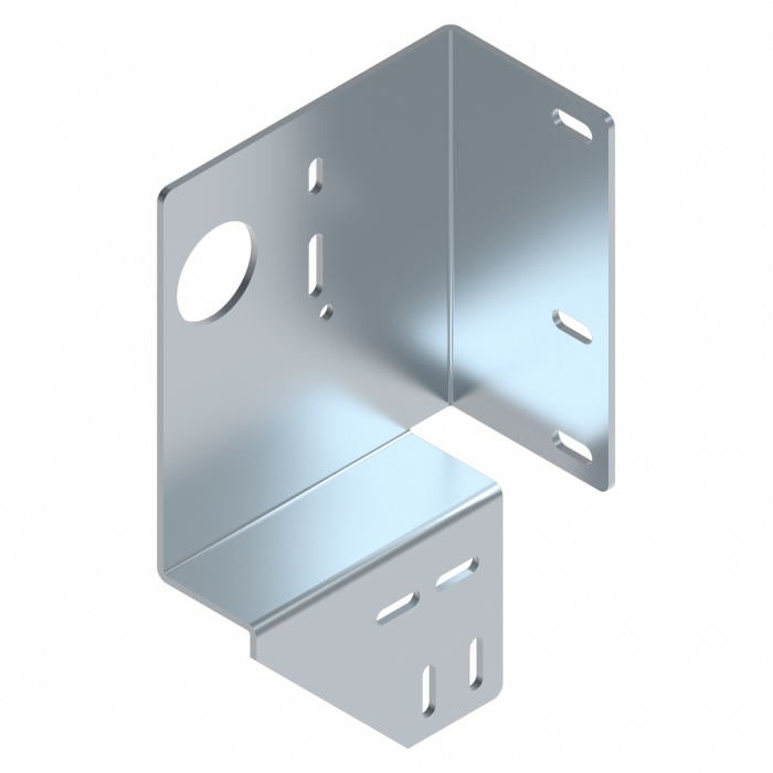 Seitenlagerkonsole 152 mm/Z55/Links ohne Lager