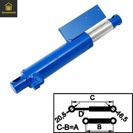 Crawford Klappkeil Hydraulikzylinder Swinglip Leveller