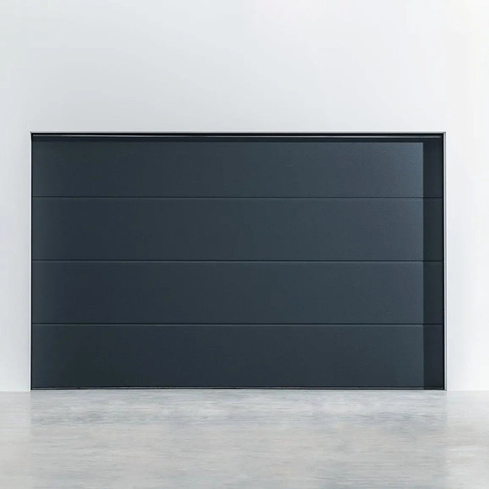 Sektionaltor Design - Line Antra RAL 7016 Anthrazitgrau mit Garagentorantrieb - Hochwertiges Garagentor - Tormeister24Sektionaltor Design - Line Antra RAL 7016 Anthrazitgrau mit Garagentorantrieb - Hochwertiges Garagentor