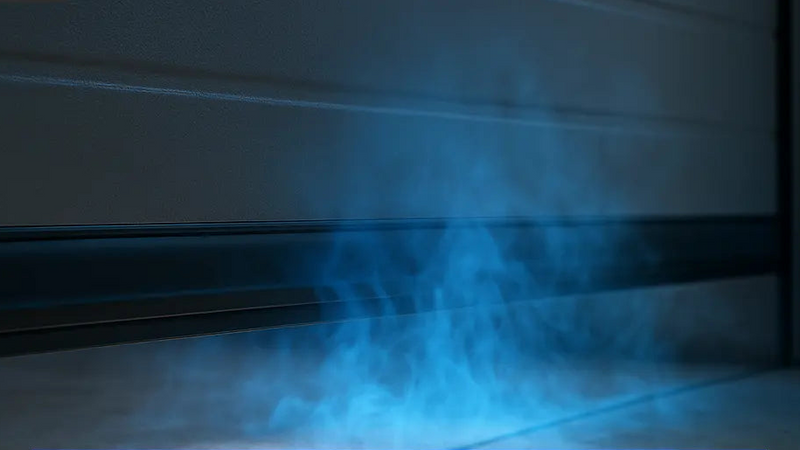 DoorMag Spaltabdichtung B=400 mm – mit Edelstahldrahtgeflecht, variable Länge/Farbe Tormeister24 Dichtung