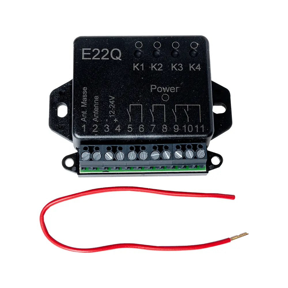 Funkempfänger Fremdtore 4-Kanal 868 MHz

Universal Funkempfänger 12–24 V AC/DC

Empfänger Fremdtore mit 23 Speicherplätzen

Funkempfänger für Toranlagen 868 MHz 4-Kanal

Garagentor Empfänger Fremdtore 12–24 V

Ersatz Empfänger Fremdtore 868 MHz 23 Speicherplätze

Funkempfänger Torsteuerung 4-Kanal Fremdsysteme

Universal Empfänger für Handsender 868 MHz

Fremdtore Funksteuerung Empfänger 4-Kanal

Funkempfänger Zubehör für Garagentore und Industrietore