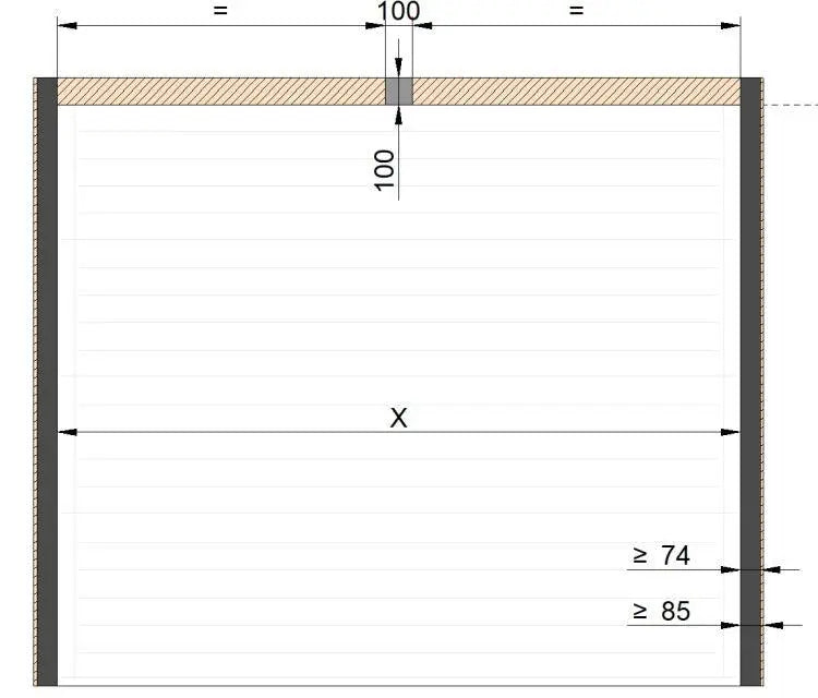 Sektionaltor Stucco Colore RAL 5010 Enzianblau mit Garagentorantrieb - Hochwertiges Garagentor - Tormeister24Sektionaltor Stucco Colore RAL 5010 Enzianblau mit Garagentorantrieb - Hochwertiges Garagentor
