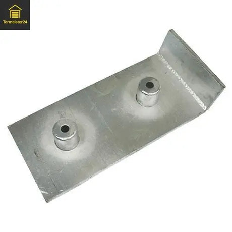 Grundplatte mit Winkel für Anfahrpuffer 500 × 250 × 90 mm | Schutzkappe Stahl Verladetechnik Tormeister24 Anfahrpuffer
