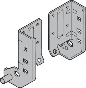 Aufsetzstück 67-5 links, RAL 9002