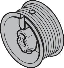 Seiltrommel RM>2250 ohne Seil links

