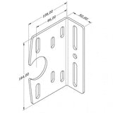 Lagerkonsole offen 86 mm - Tormeister24Lagerkonsole offen 86 mm
