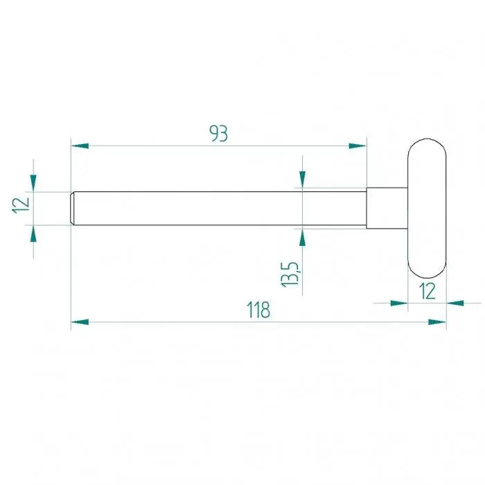 Laufrolle kurz 12mm welle passend für Hörmann - Tormeister24Laufrolle kurz 12mm welle passend für Hörmann