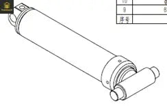 Loading Systems Lift Hydraulikzylinder 90 mm