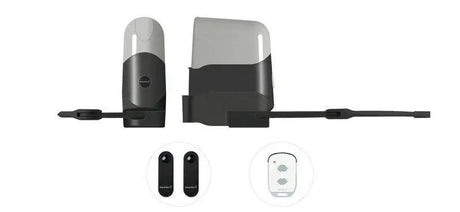 Marantec Gelenkarmantrieb-Set für 2-flügelige Drehtore bis 2,3 m inkl. 1 x Handsender, 1 x Einweglichtschranke Marantec