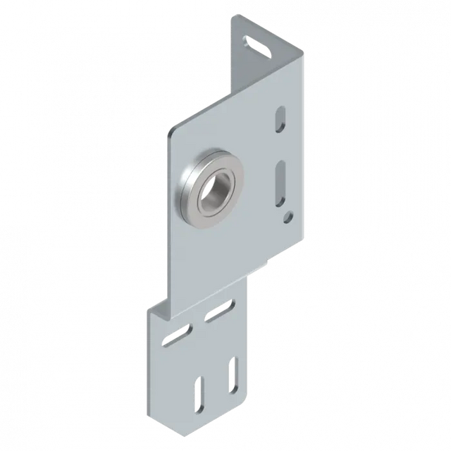 Seitenlagerplatte 86 mm Z15 SP rechts aus verzinktem Stahl