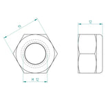 Sicherungsmutter M12 Schweighöfer Tore