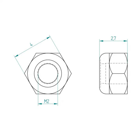 Sicherungsmutter M2 Schweighöfer Tore