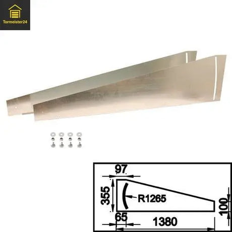Trittschutz Überladebrücke bis 3000 mm