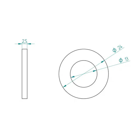 Verschlussring M12 Schweighöfer Tore