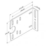 Lagerkonsole offen 190 mm - Tormeister24Lagerkonsole offen 190 mm